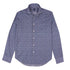 Fedeli - Navy Geometric 'Sean' Lightweight Cotton Long Sleeve Shirt L/S SHIRTS FEDELI