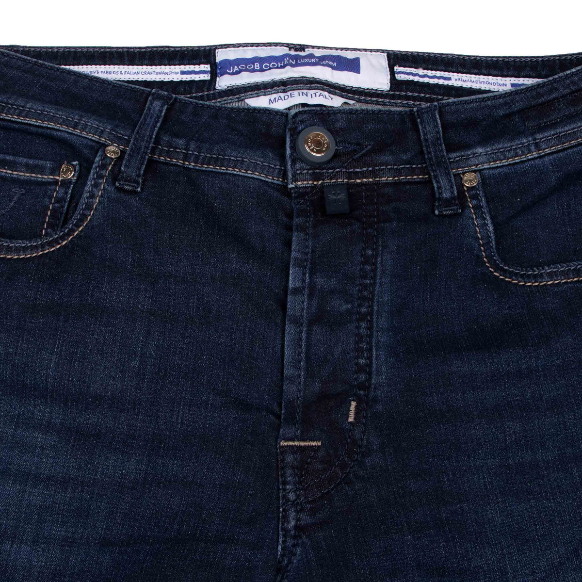 Jacob Cohen - Dark Wash 'Bard' Denim Slim Fit Jeans JEANS Jacob Cohen