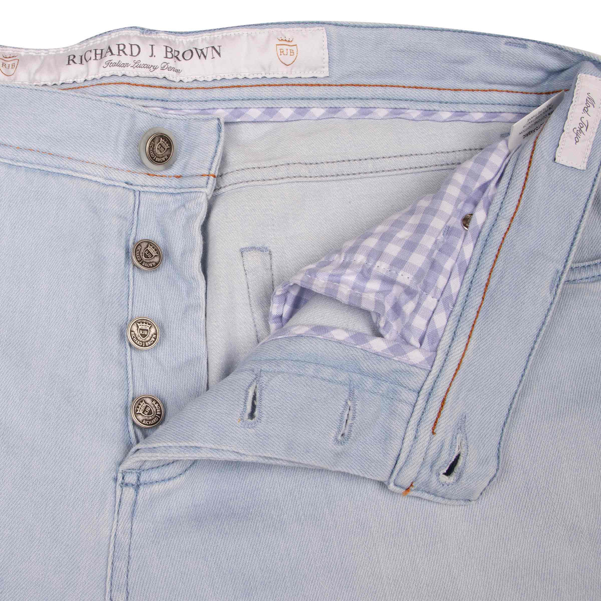 Richard J Brown - Ice Blue ‘Tokyo’ Slim Fit Denim Jeans JEANS Richard J Brown