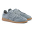Santoni - Dusty Blue Double Buckle Oly Suede Sneaker SHOES Santoni