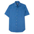 Robert Old - Royal Blue Italian Linen Short Sleeve Shirt S/S SHIRTS Robert Old