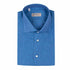Royal Blue Italian Linen Short Sleeve Shirt S/S SHIRTS Robert Old