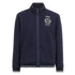 La Martina - Navy Athos Cotton Blend Piqué Zip Sweater SWEATS La Martina