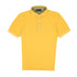 Yellow Piqué Cotton Short Sleeve Polo Shirt S/S POLOS Robert Old
