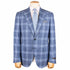 Robert Old - Blue Check Wool, Silk, & Linen Jacket JACKETS Robert Old
