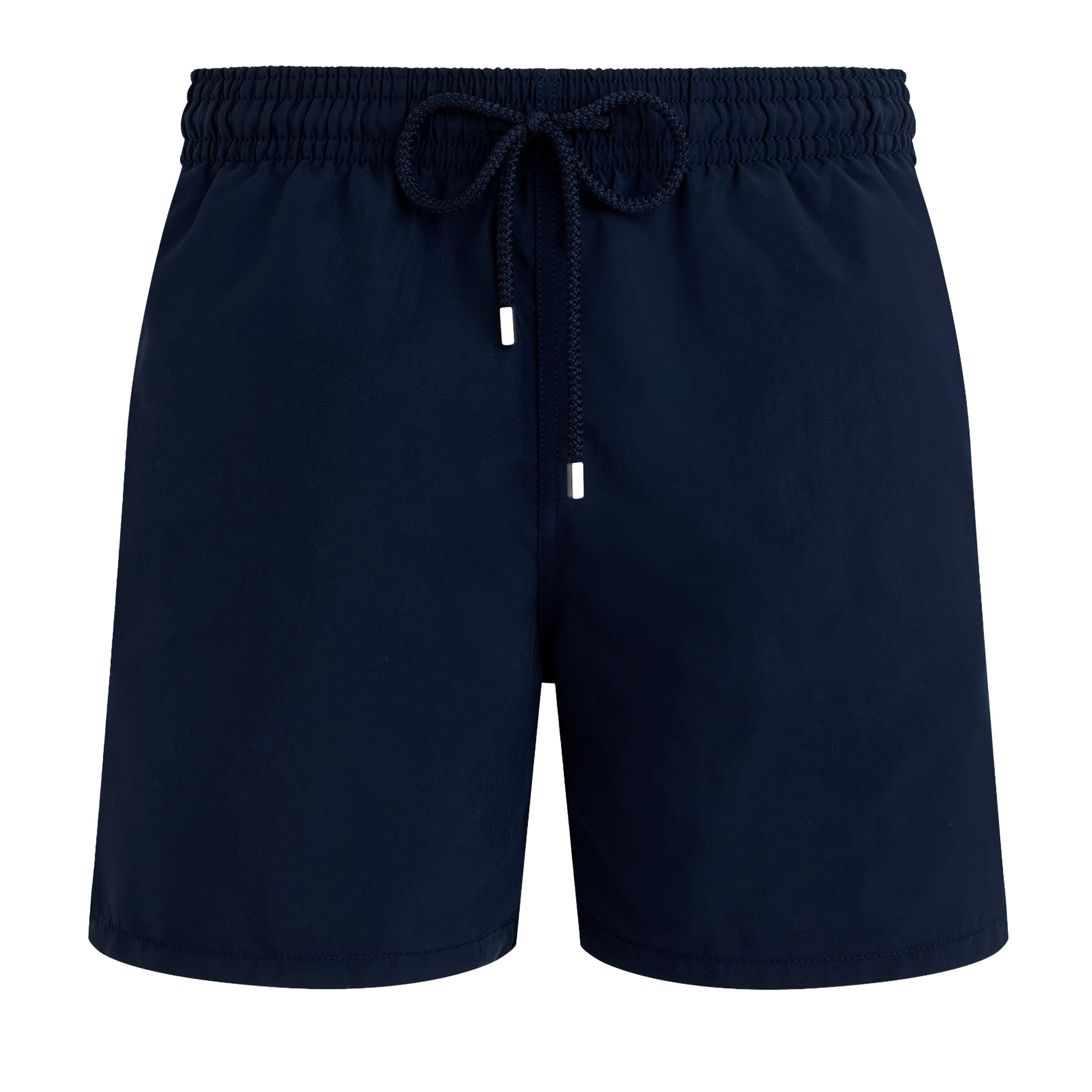 Vilebrequin - Navy 'Moorea' Solid Men Swim Shorts SWIMWEAR Vilebrequin