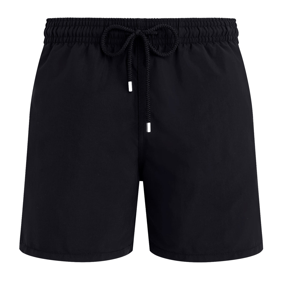 Vilebrequin - Black 'Moorea' Solid Men Swim Shorts SWIMWEAR Vilebrequin