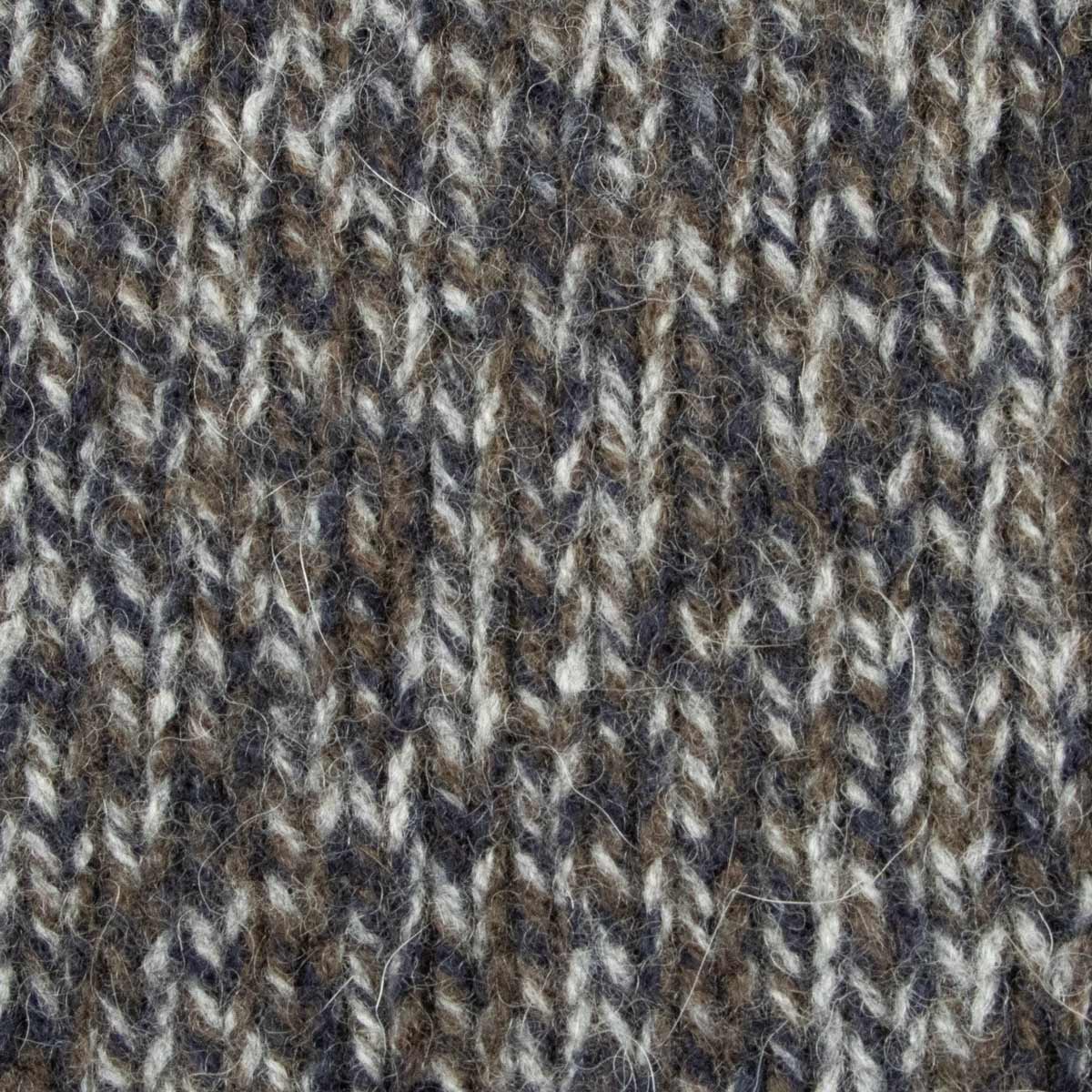 Fedeli - Charcoal Wool &amp; Alpaca Quarter-zip Sweater KNITWEAR FEDELI