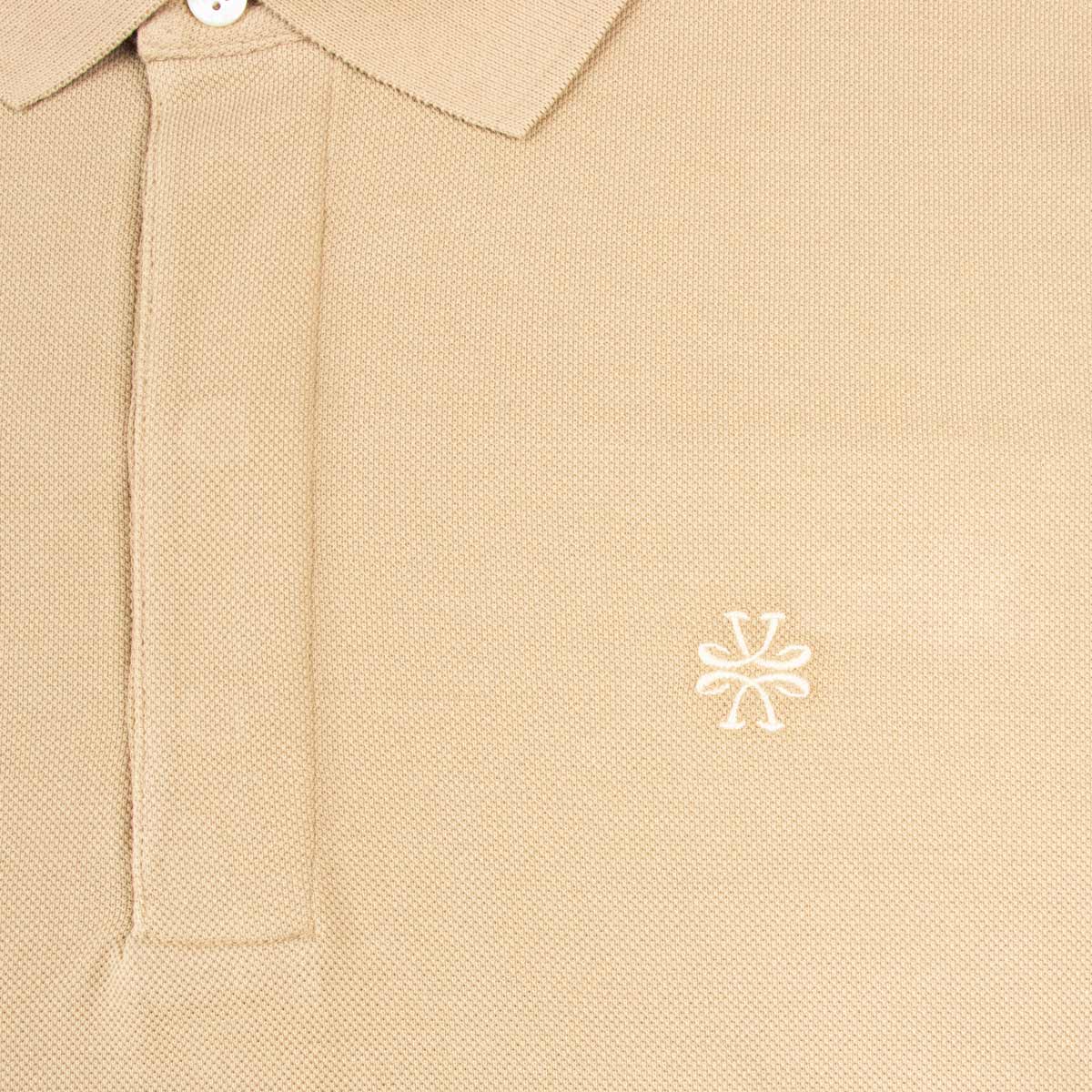 Jacob Cohen - Beige Cotton Polo Shirt S/S POLOS Jacob Cohen