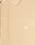Jacob Cohen - Beige Cotton Polo Shirt S/S POLOS Jacob Cohen