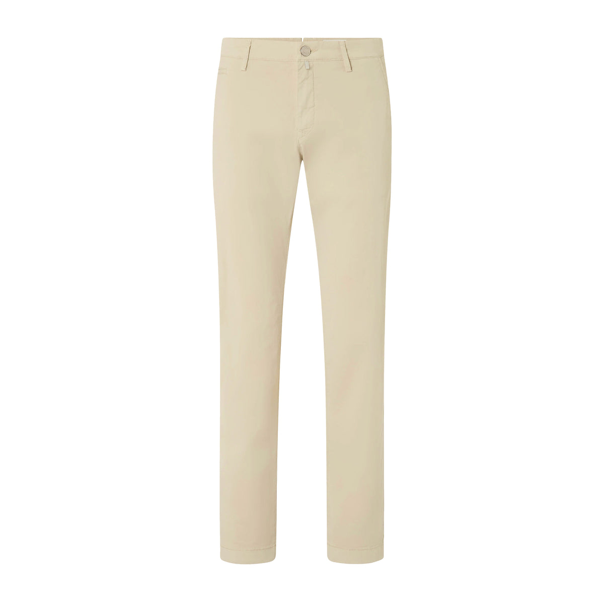 Jacob Cohen - Light Beige 'Bobby' Slim Fit Stretch Twill Chino Trousers CASUAL TROUSERS Jacob Cohen