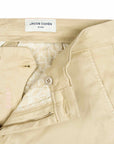 Jacob Cohen - Light Beige 'Bobby' Slim Fit Stretch Twill Chino Trousers CASUAL TROUSERS Jacob Cohen