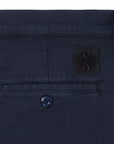 Jacob Cohen - Navy 'Bobby' Slim Fit Stretch Twill Chino Trousers CASUAL TROUSERS Jacob Cohen