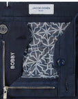 Jacob Cohen - Navy 'Bobby' Slim Fit Stretch Twill Chino Trousers CASUAL TROUSERS Jacob Cohen