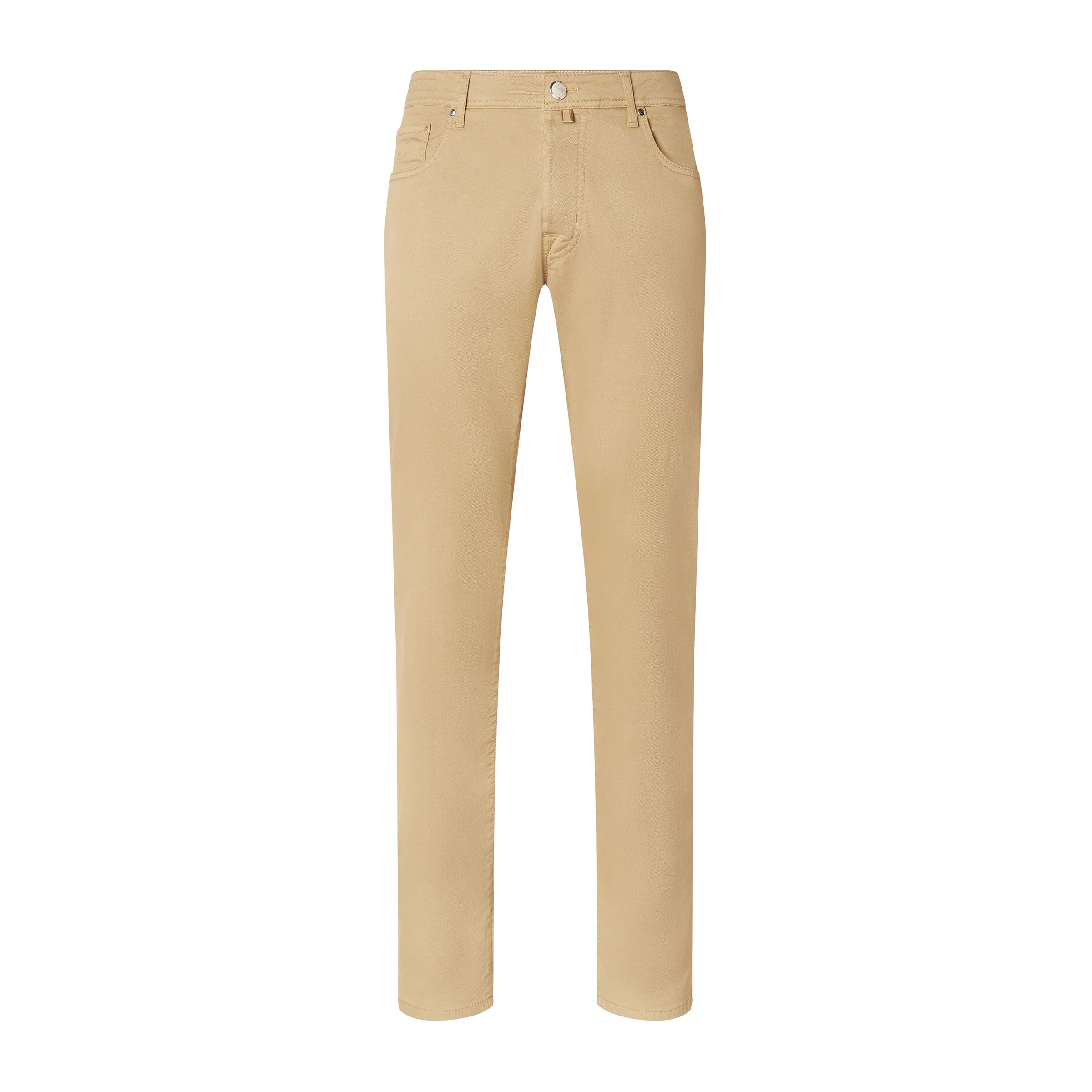 Jacob Cohen - Beige 'Bard' Regular-Slim Stretch Twill Jeans JEANS Jacob Cohen