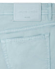 Jacob Cohen - Azure Blue 'Bard' Regular-Slim Stretch Twill Jeans JEANS Jacob Cohen