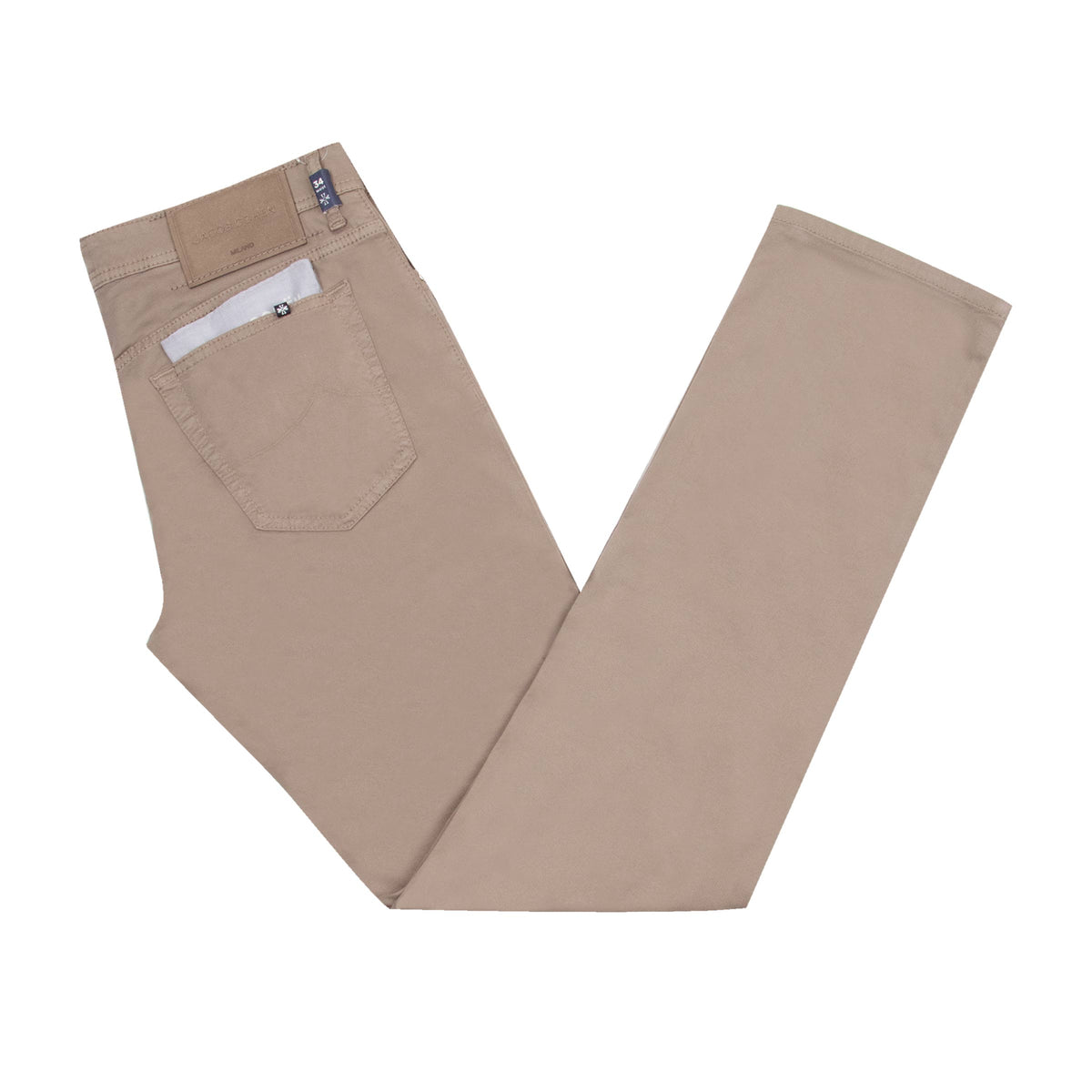 Jacob Cohen - Medium Grey 'Bard' Slim Fit Stretch Twill Jeans JEANS Jacob Cohen