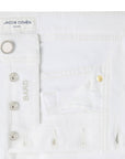 Jacob Cohen - Natural White 'Bard' Slim Fit Jeans