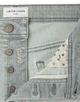 Jacob Cohen - Light Grey Vintage Wash 'Bard' Super Stretch Denim Jeans