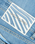 Jacob Cohen -Light Blue 'Bard' Super Stretch Slim Fit Jeans