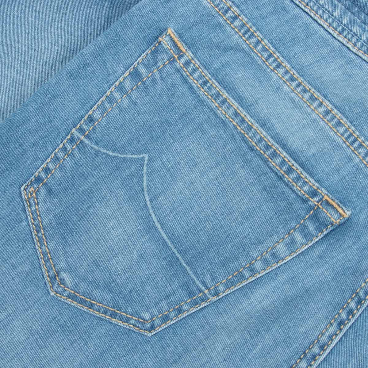 Jacob Cohen -Light Blue 'Bard' Super Stretch Slim Fit Jeans