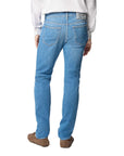 Jacob Cohen -Light Blue 'Bard' Super Stretch Slim Fit Jeans