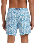 Vilebrequin - White Turtle Net 'Moorea' Swim Shorts