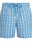 Vilebrequin - White Turtle Net 'Moorea' Swim Shorts