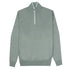 Fedeli - Green Favonio Superfine Wool and Silk Zip-Neck Sweater KNITWEAR FEDELI