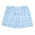 Fedeli - Light Blue Palm Print Sustainable 'Madeira' Swim Shorts SWIMWEAR FEDELI