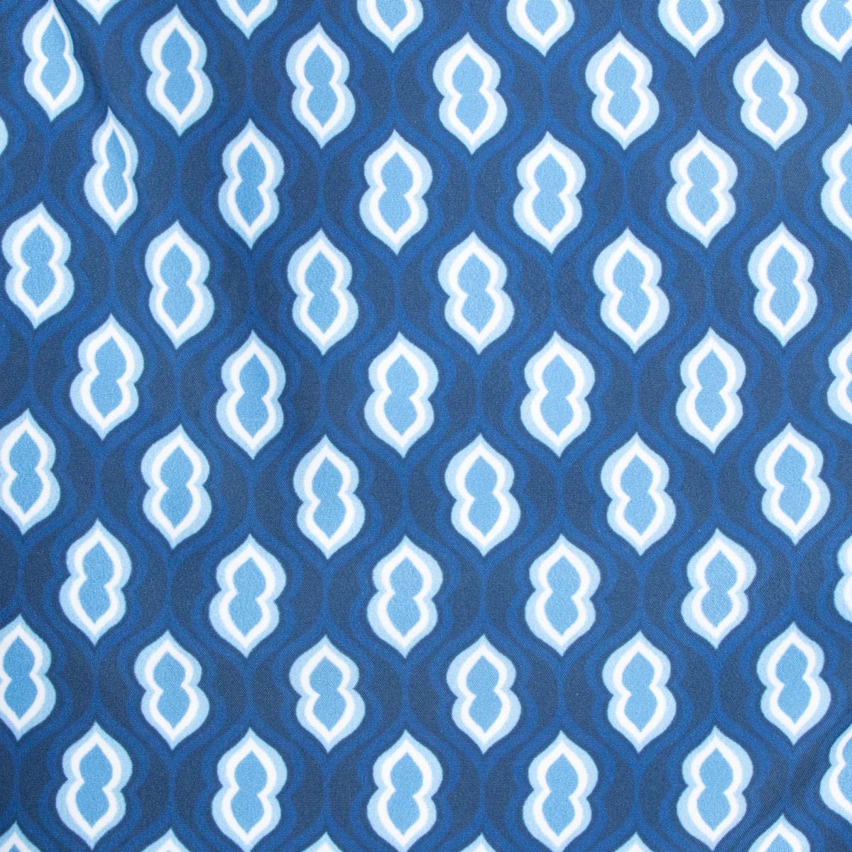 Fedeli - Navy Geometric Print Sustainable Madeira Swim Shorts SWIMWEAR FEDELI