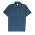 Fedeli - Navy Mondial Terry Ribbed Cotton Polo Shirt S/S POLOS FEDELI