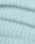 Fedeli - Turquoise Mondial Terry Ribbed Cotton Polo Shirt S/S POLOS FEDELI