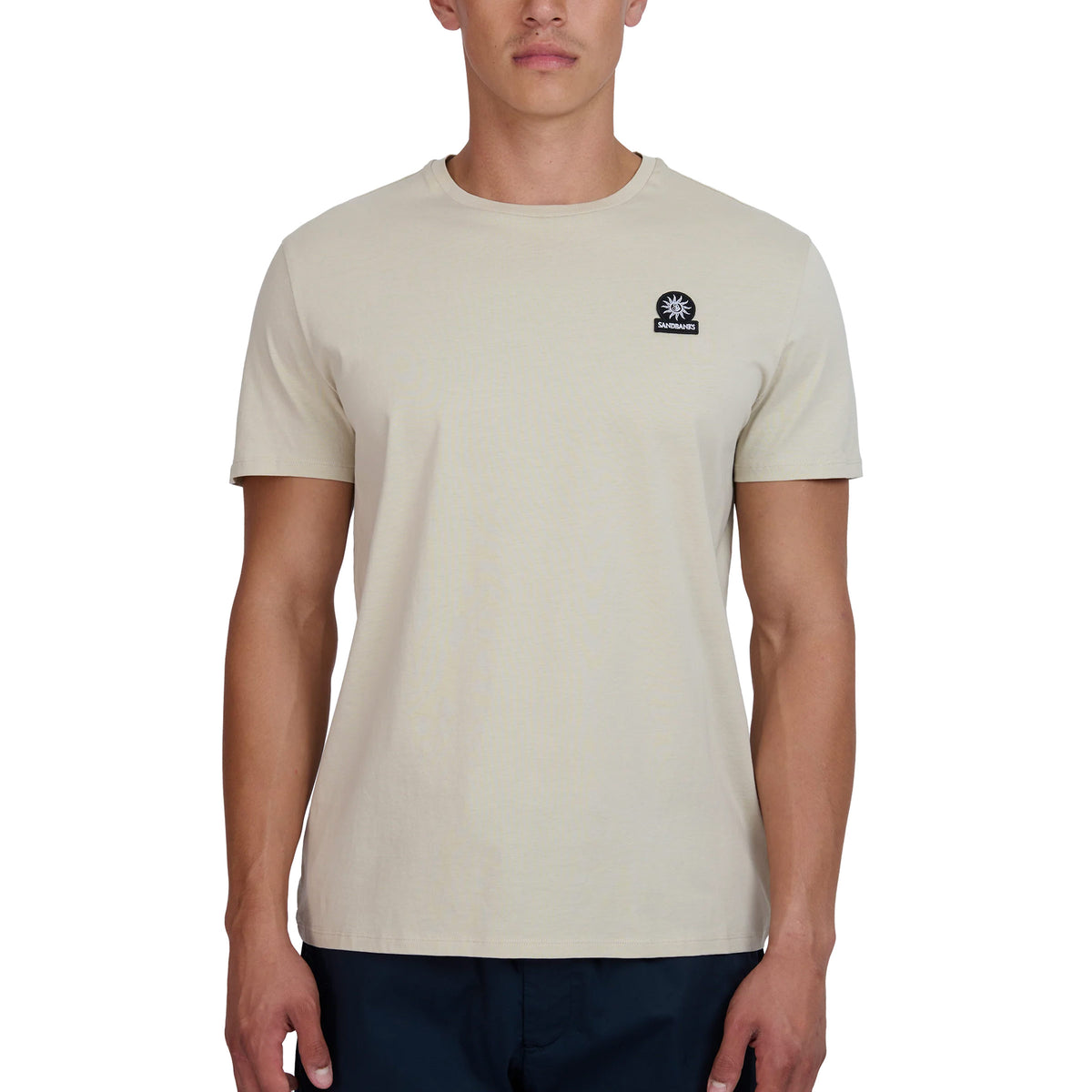 Sandbanks - Stone Badge Logo T-Shirt TEE SHIRTS Sandbanks