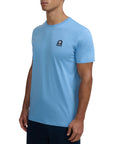 Sandbanks - Dusty Blue Badge Logo T-Shirt