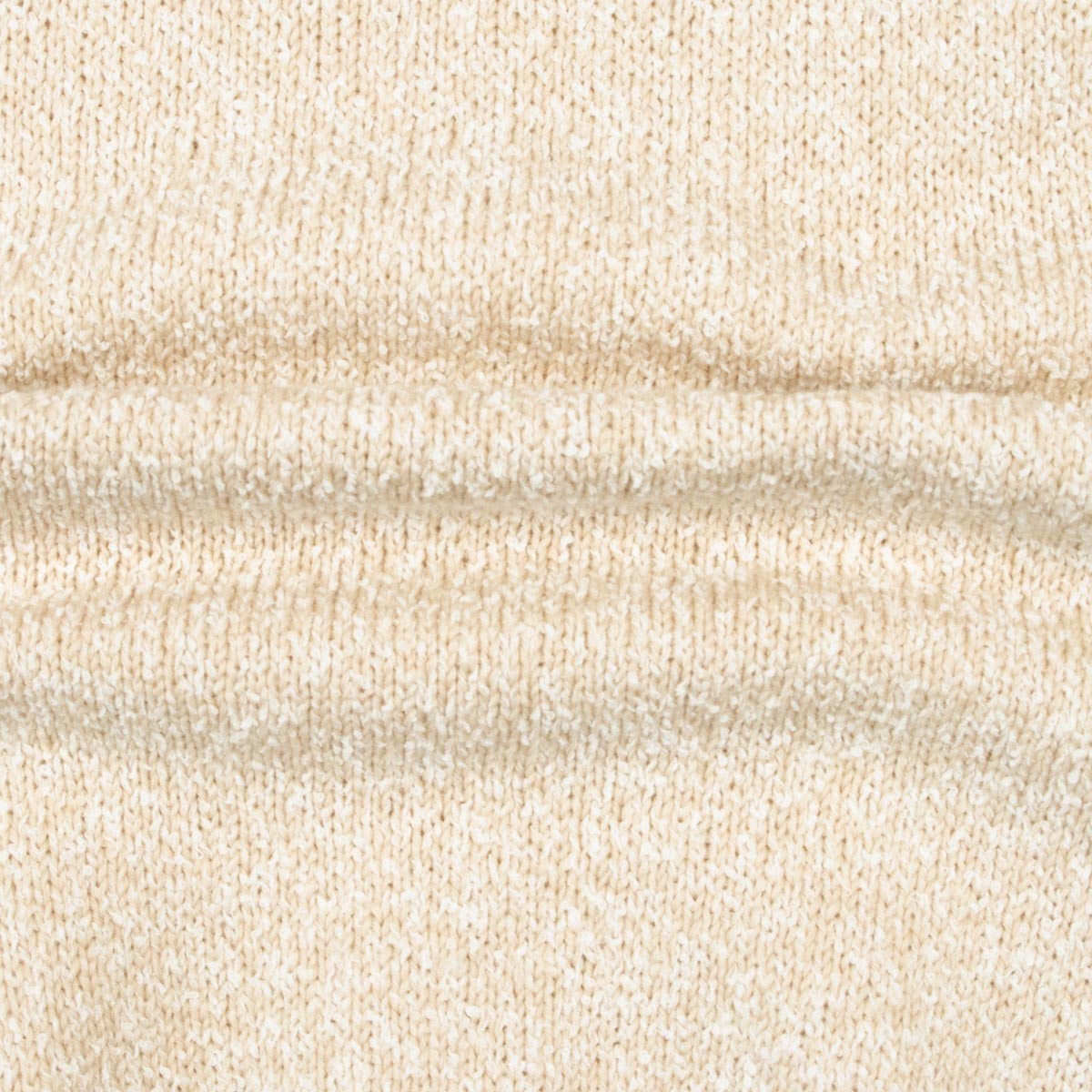 Robert Old - Oatmeal Beige Melange Cotton Mix Crew Neck Sweater KNITWEAR Robert Old