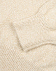 Robert Old - Oatmeal Beige Melange Cotton Mix Crew Neck Sweater KNITWEAR Robert Old