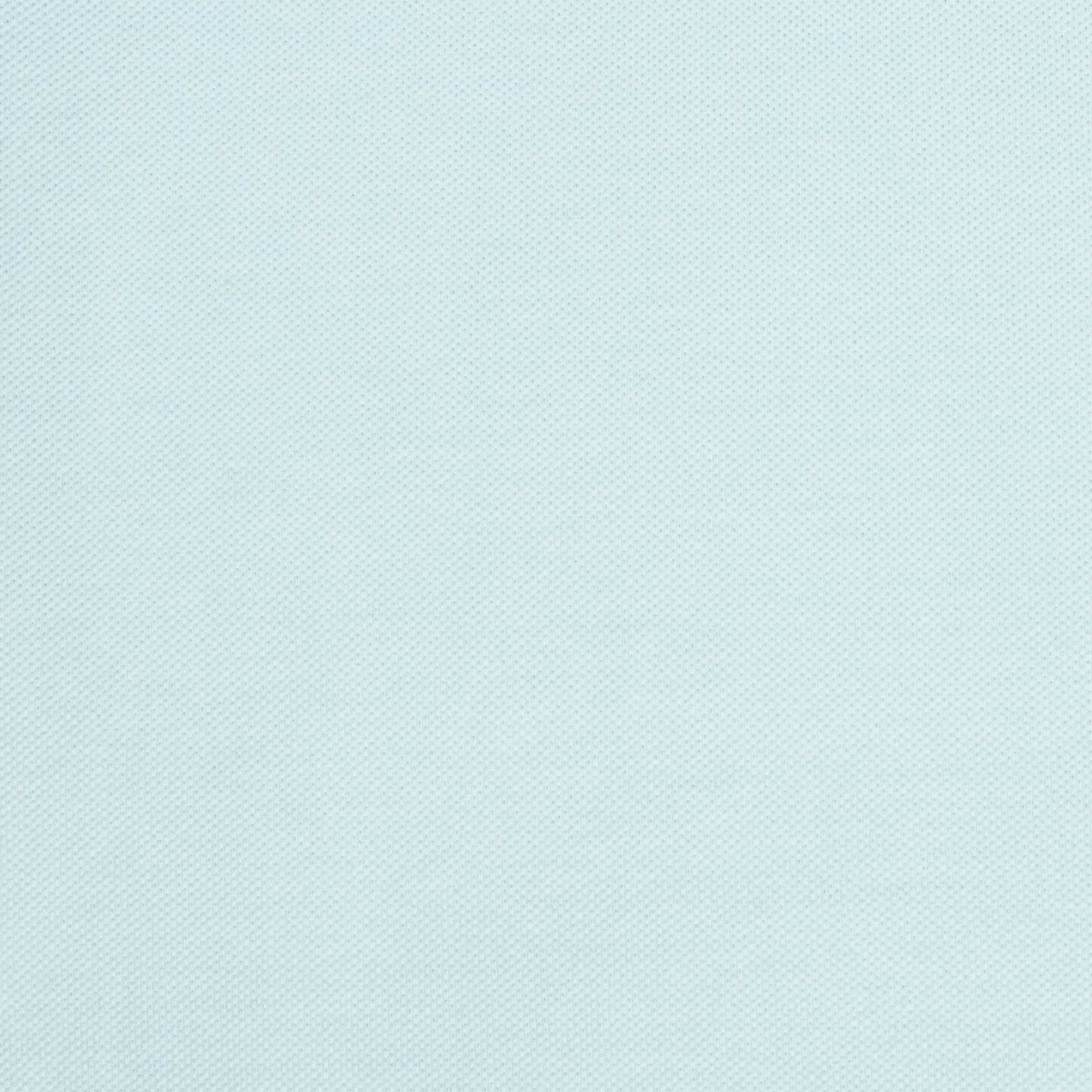 Robert Old - Aqua Blue Piqué Cotton Short Sleeve Polo Shirt S/S POLOS Robert Old