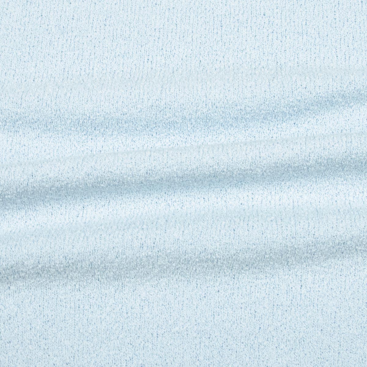 Robert Old - Baby Blue Knitted Boucle Cotton-Blend Crew Neck T-Shirt TEE SHIRTS Robert Old