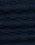 Robert Old - Navy Knitted Linen and Cotton Textured Crew Neck T-Shirt TEE SHIRTS Robert Old