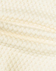 Robert Old - Cream Waffle Knit Full Zip Cardigan KNITWEAR Robert Old