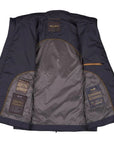 Moorer - Navy Blue 'Senio' Lightweight Padded Gilet BLOUSONS MooRER