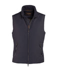Moorer - Navy Blue 'Senio' Lightweight Padded Gilet BLOUSONS MooRER