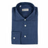Navy Italian Linen Long Sleeve Shirt L/S SHIRTS Robert Old