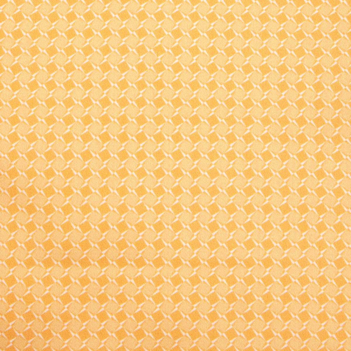 Orange Geometric Print Italian Cotton Long Sleeve Shirt L/S SHIRTS Robert Old