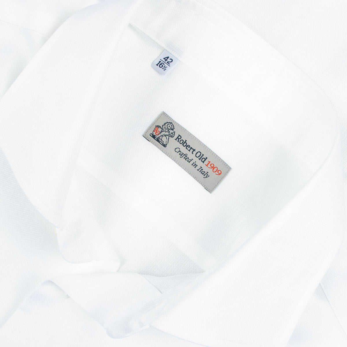 White Italian Cotton & Linen Short Sleeve Shirt S/S SHIRTS Robert Old