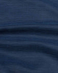 Navy Print Italian Cotton & Linen Short Sleeve Shirt S/S SHIRTS Robert Old