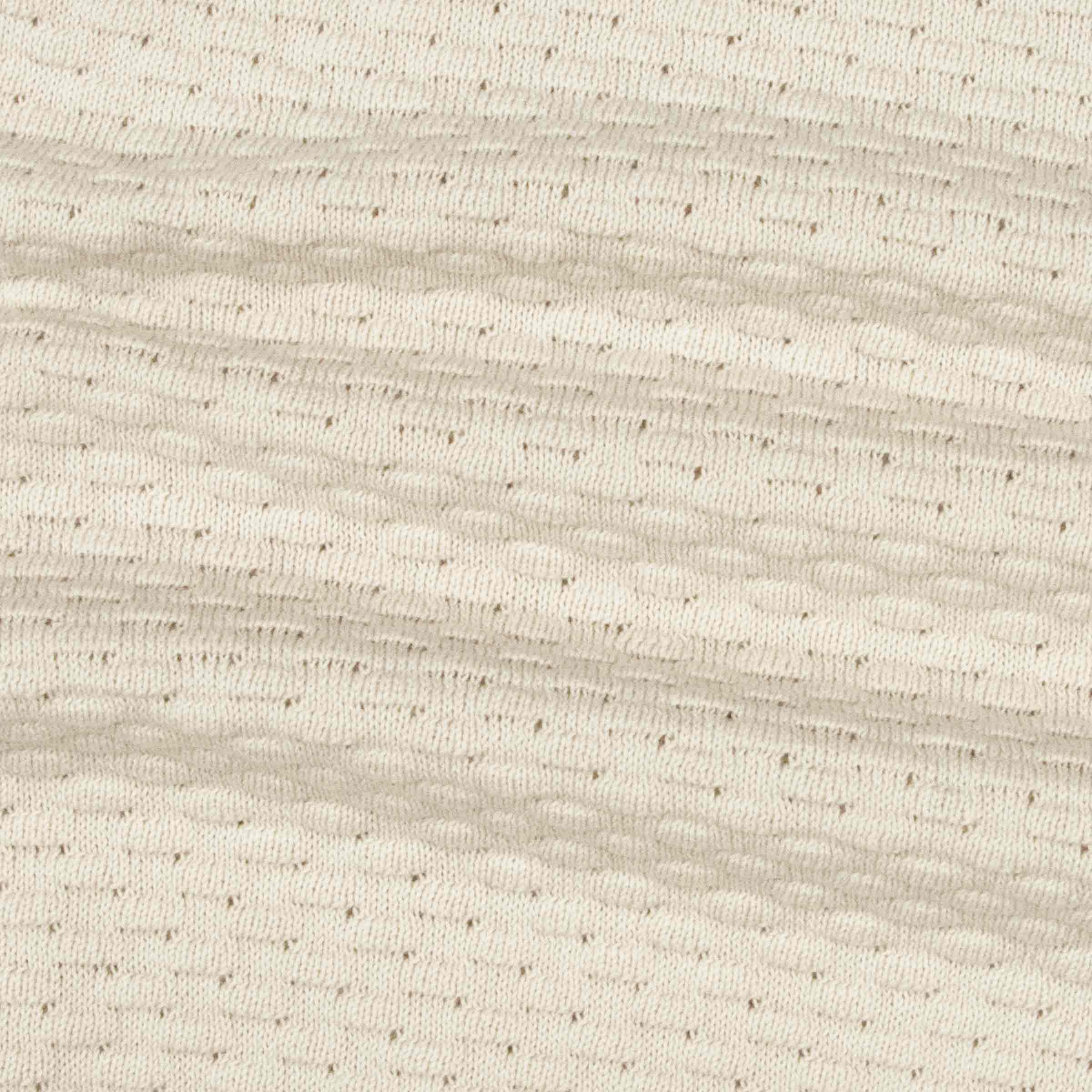 Robert Old - Natural Beige Pure Cotton Knit Short Sleeve Polo Shirt S/S POLOS Robert Old