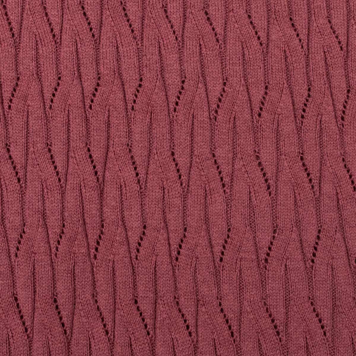 Fedeli - Merlot Red Giza Cotton Polo Shirt S/S POLOS FEDELI