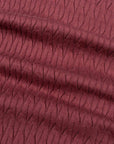 Fedeli - Merlot Red Giza Cotton Polo Shirt S/S POLOS FEDELI